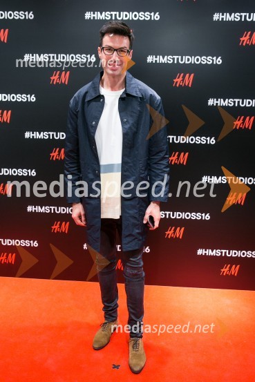  Danilo Drobnjak, vodja odnosov z javnostmi H&MH&M studio S/S 2016, predstavitev kolekcije z znanimi Slovenci