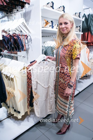  Tjaša  Železnik, igralkaH&M studio S/S 2016, predstavitev kolekcije z znanimi Slovenci