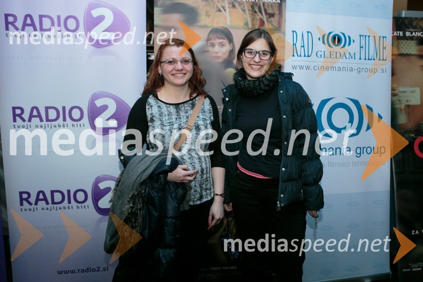  ... ;  Eva Godina, Radio 2Premiera filma Carol z znanimi Slovenkami