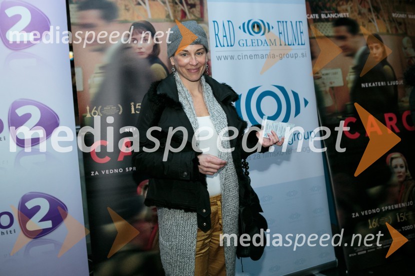  Nina Ivanič, igralkaPremiera filma Carol z znanimi Slovenkami