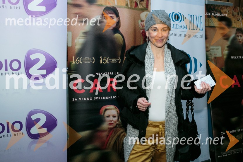  Nina Ivanič, igralkaPremiera filma Carol z znanimi Slovenkami
