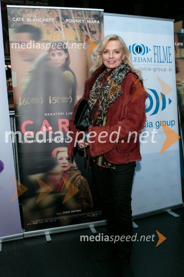 Andreja  Medvedič, lastnica in direktorica Sense Wellness ClubaPremiera filma Carol z znanimi Slovenkami