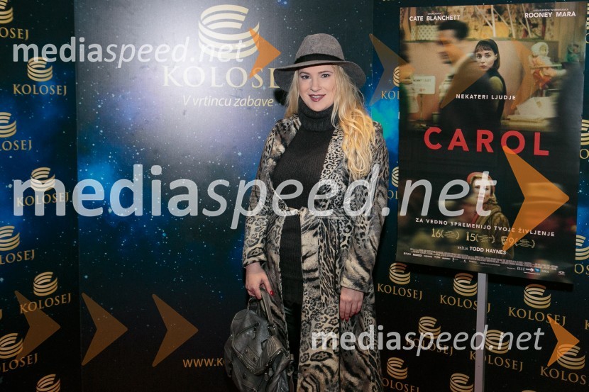  Danica Lovenjak, novinarkaPremiera filma Carol z znanimi Slovenkami