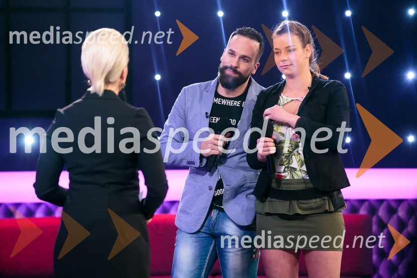  Alen Andrić, udeleženec šova Big Brother;  Alma Pijuković, udeleženka šova Big BrotherZačetek šova Big Brother 2016