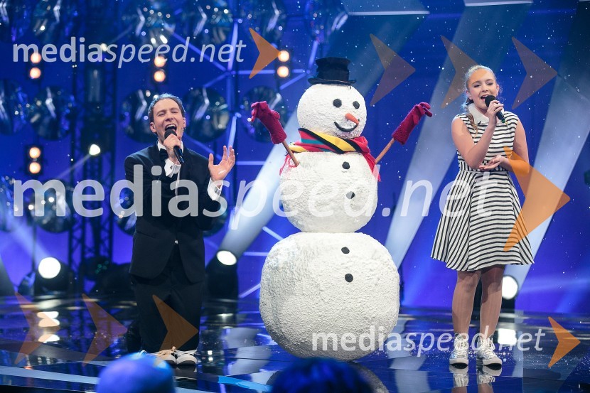  Klemen Slakonja, igralec, komik in TV voditelj;  Lina Kuduzović, pevkaEMA 2016: Zmagovalka je ManuElla