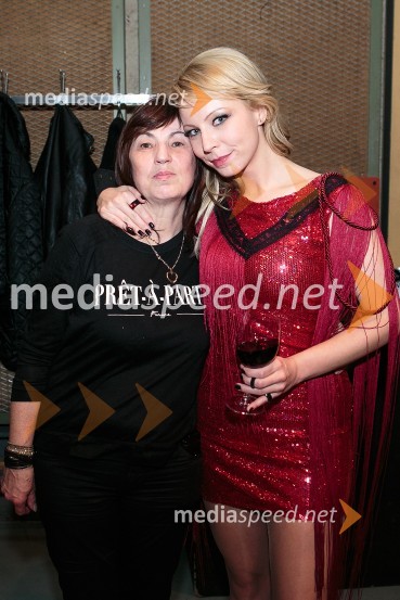  Jožica Brečko, mama pevke ManuElle;  Manuela Brečko - Manuella, pevka, ManuEllaEMA 2016: Zmagovalka je ManuElla