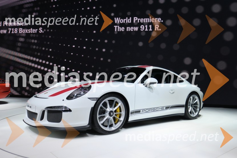 Porsche 911R86. avtomobilski salon Ženeva 2016