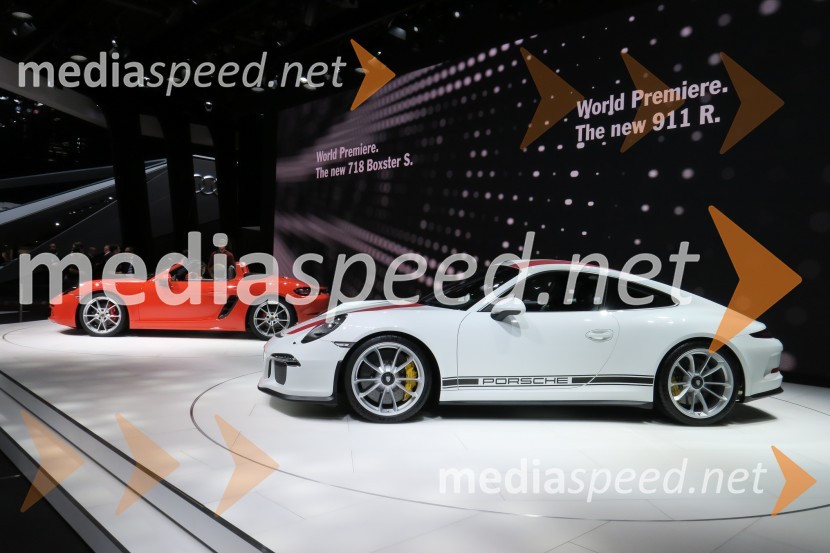 Porsche 911R86. avtomobilski salon Ženeva 2016