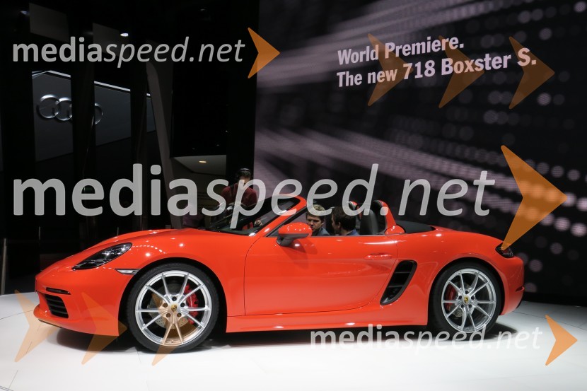 Porsche 718 Boxster S86. avtomobilski salon Ženeva 2016