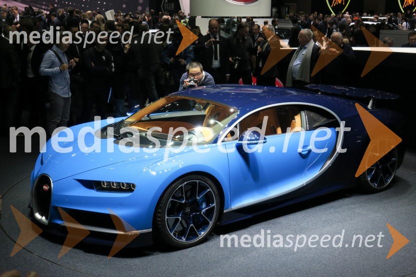 Bugatti Chiron86. avtomobilski salon Ženeva 2016