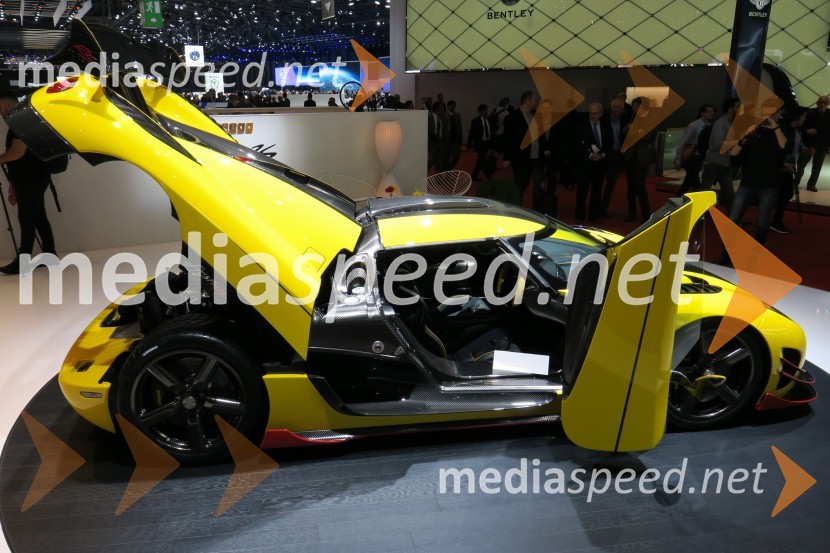 Koenigsegg Agera RS86. avtomobilski salon Ženeva 2016