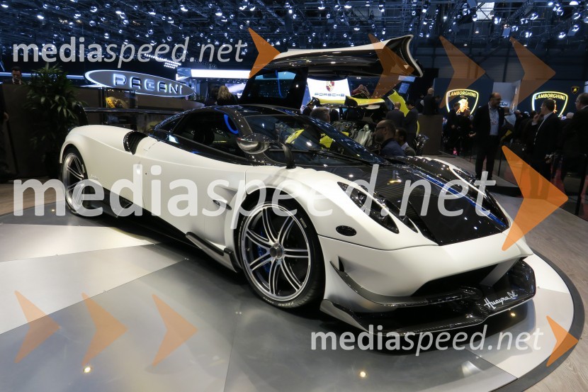Pagani Huayra86. avtomobilski salon Ženeva 2016