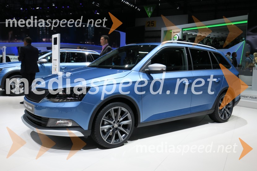 Škoda Fabia Combi ScoutLine86. avtomobilski salon Ženeva 2016
