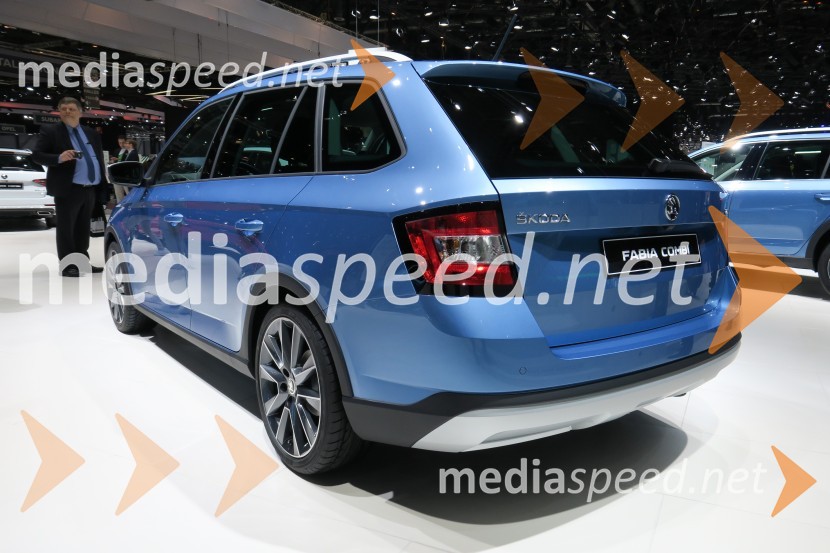 Škoda Fabia Combi ScoutLine86. avtomobilski salon Ženeva 2016