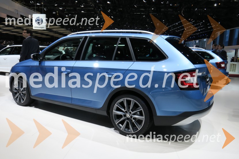 Škoda Fabia Combi ScoutLine86. avtomobilski salon Ženeva 2016