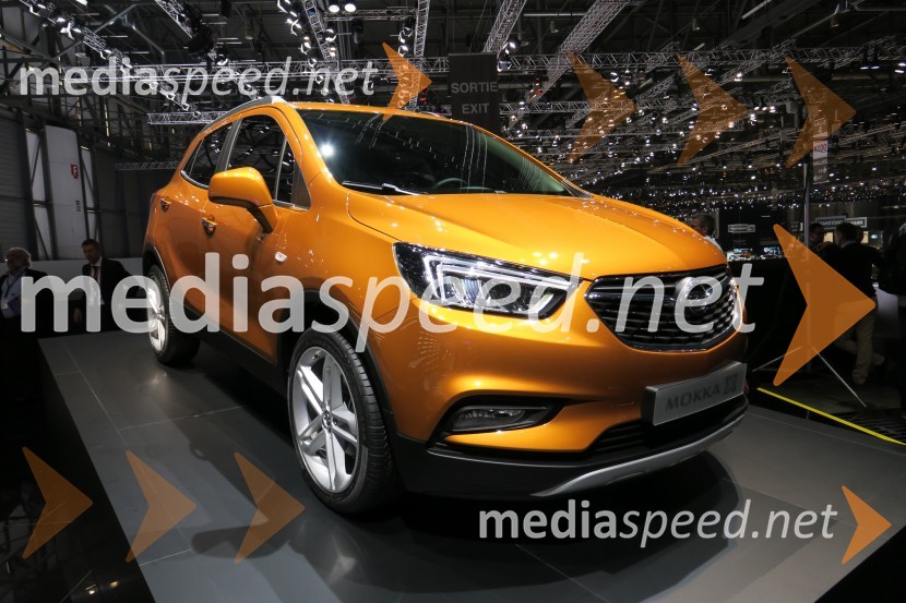 Opel Mokka X86. avtomobilski salon Ženeva 2016