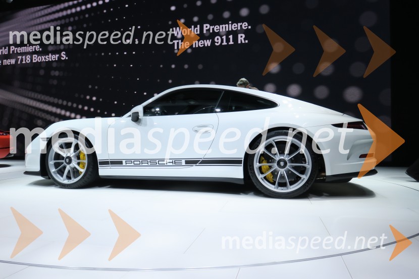 Porsche 911R86. avtomobilski salon Ženeva 2016
