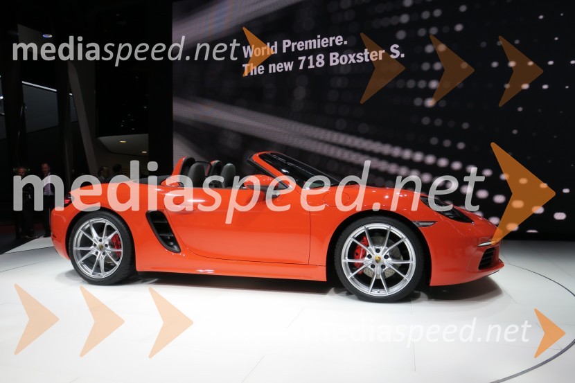 Porsche 718 Boxster S86. avtomobilski salon Ženeva 2016