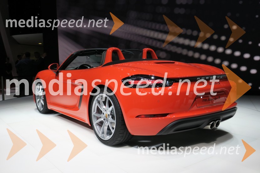 Porsche 718 Boxster S86. avtomobilski salon Ženeva 2016