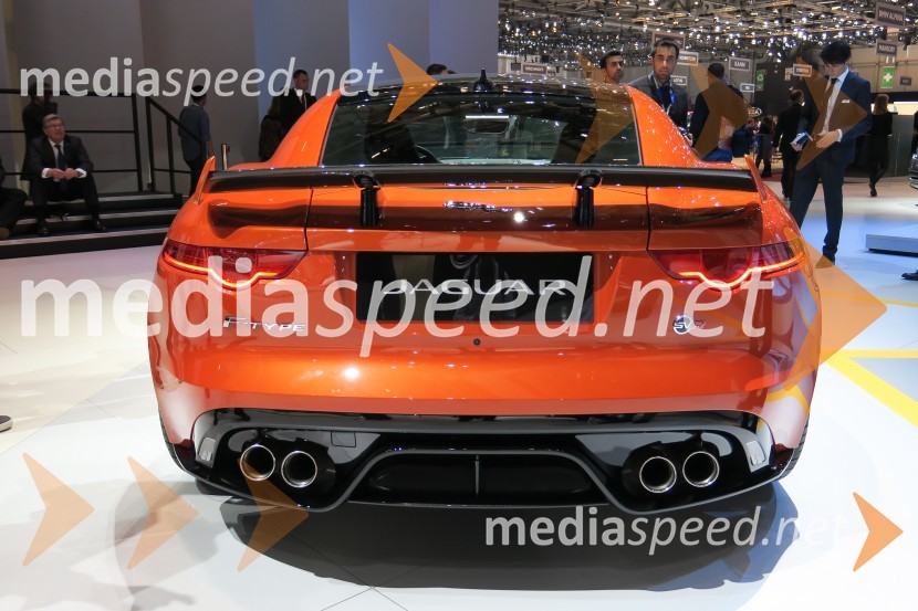 Jaguar F-type SVR86. avtomobilski salon Ženeva 2016