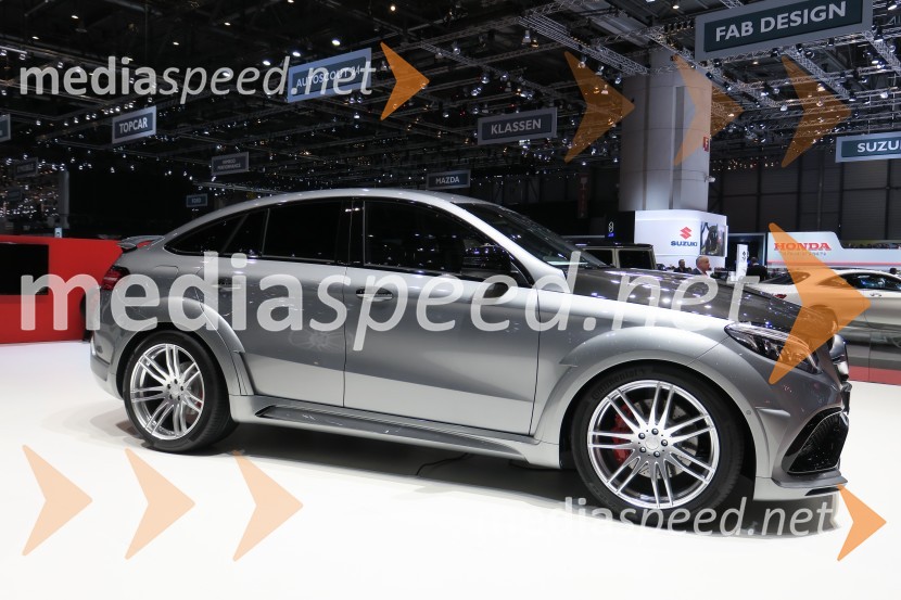 Mercedes-Benz GLE Coupe by Hamann86. avtomobilski salon Ženeva 2016