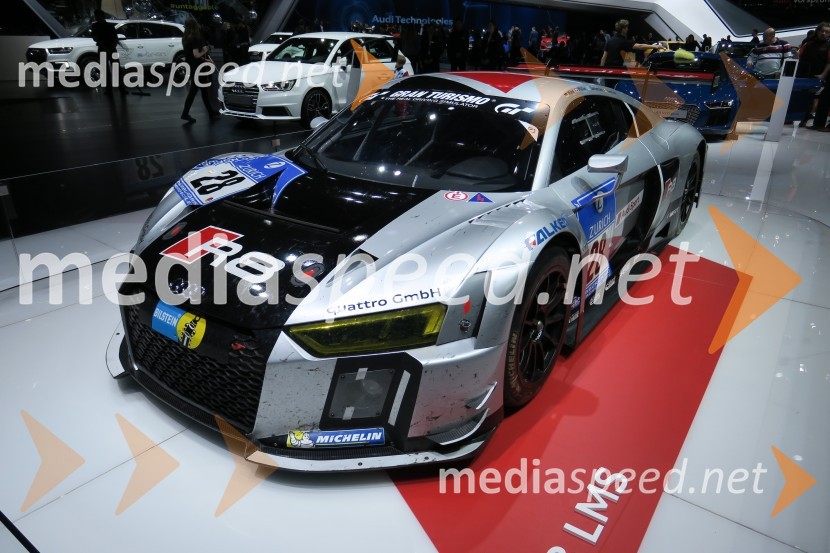 Audi R8 LMS86. avtomobilski salon Ženeva 2016
