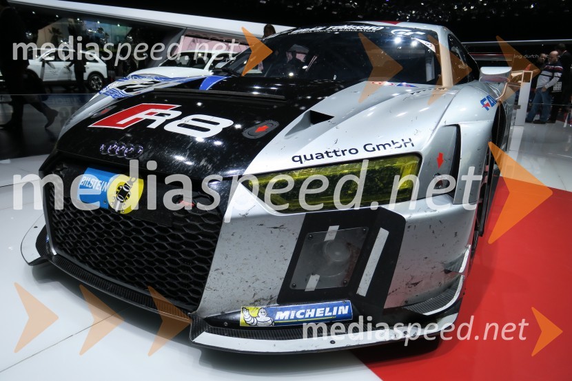 Audi R8 LMS86. avtomobilski salon Ženeva 2016