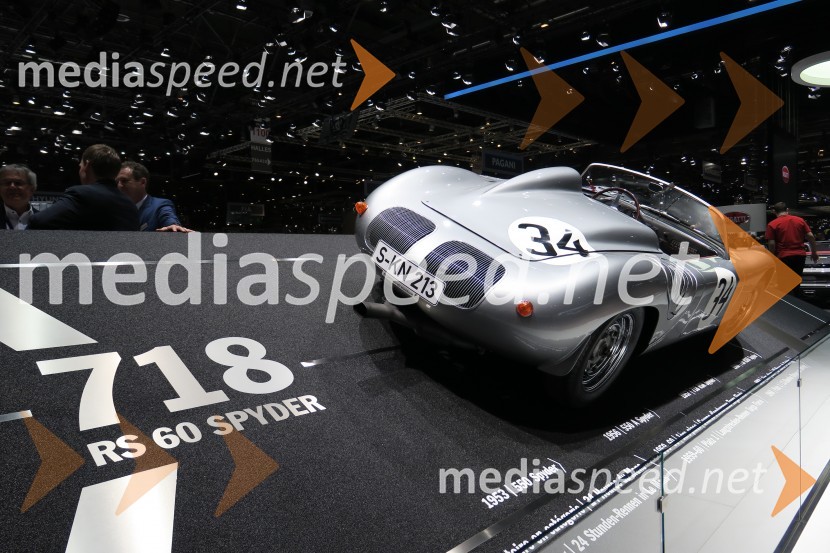 Porsche 718 RS 60 Spyder86. avtomobilski salon Ženeva 2016