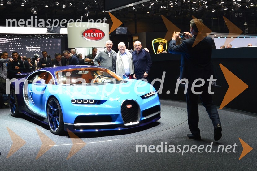 Bugatti Chiron86. avtomobilski salon Ženeva 2016