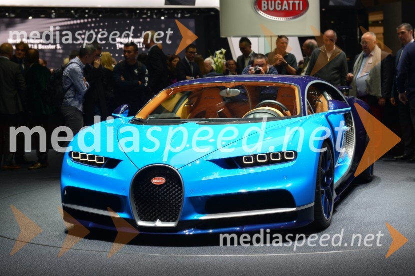 Bugatti Chiron86. avtomobilski salon Ženeva 2016