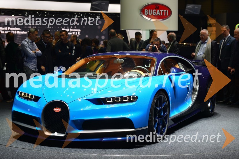 Bugatti Chiron86. avtomobilski salon Ženeva 2016