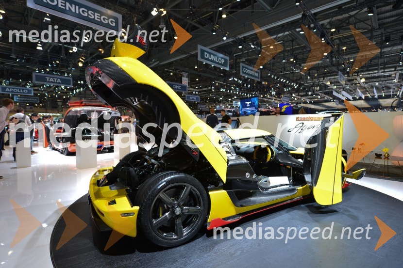 Koenigsegg Agera RS86. avtomobilski salon Ženeva 2016