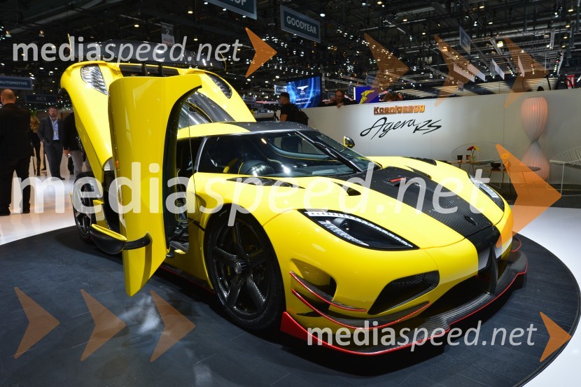 Koenigsegg Agera RS86. avtomobilski salon Ženeva 2016