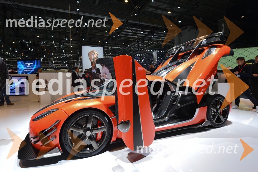 Koenigsegg One-186. avtomobilski salon Ženeva 2016