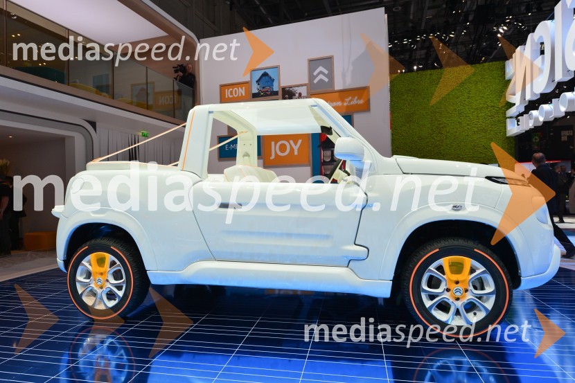 Citroen e-Mehari by Courreges Concept86. avtomobilski salon Ženeva 2016