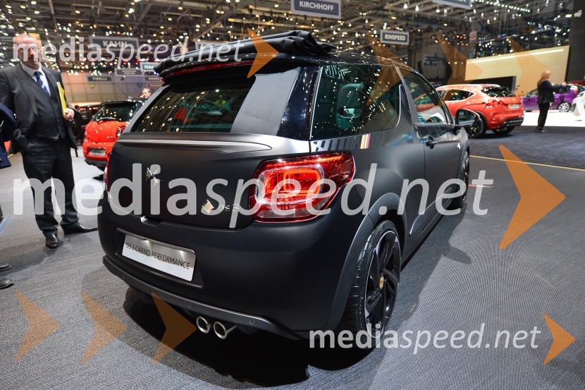 DS 3 Cabrio Performance86. avtomobilski salon Ženeva 2016