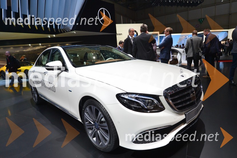 Mercedes-Benz E350 e86. avtomobilski salon Ženeva 2016