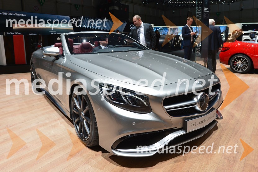 Mercedes-Benz S-Class Cabriolet86. avtomobilski salon Ženeva 2016