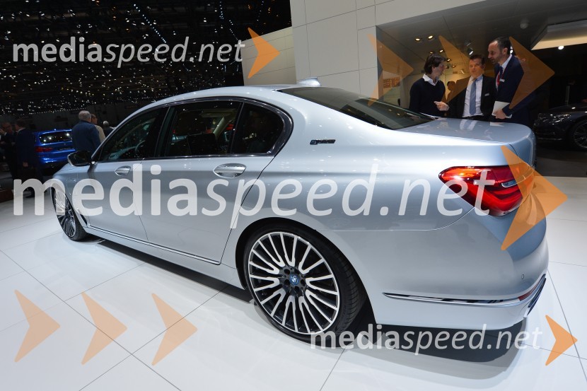 BMW 740Le xDrive86. avtomobilski salon Ženeva 2016