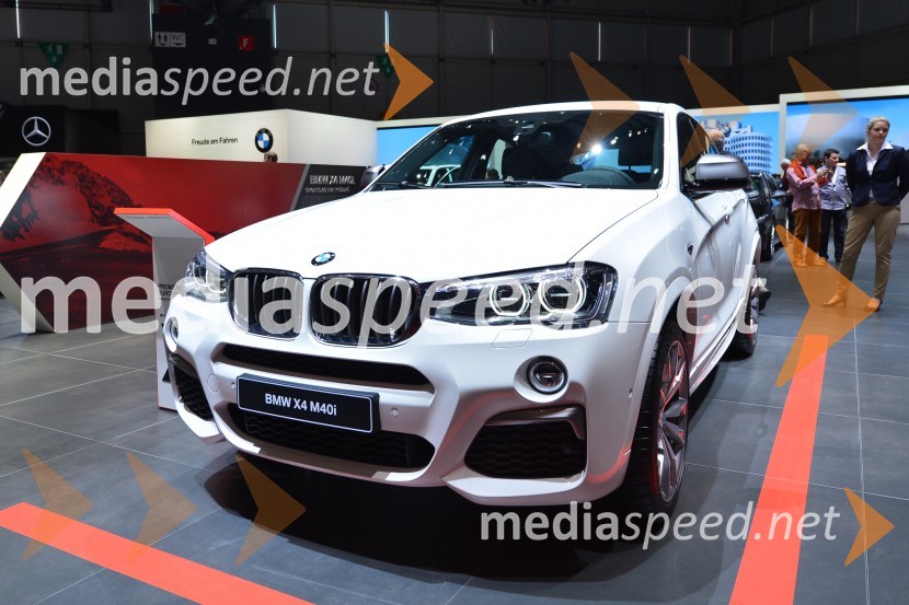 BMW X4 M40i86. avtomobilski salon Ženeva 2016