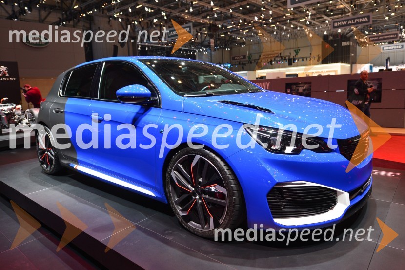 Peugeot 308 R Hybrid86. avtomobilski salon Ženeva 2016