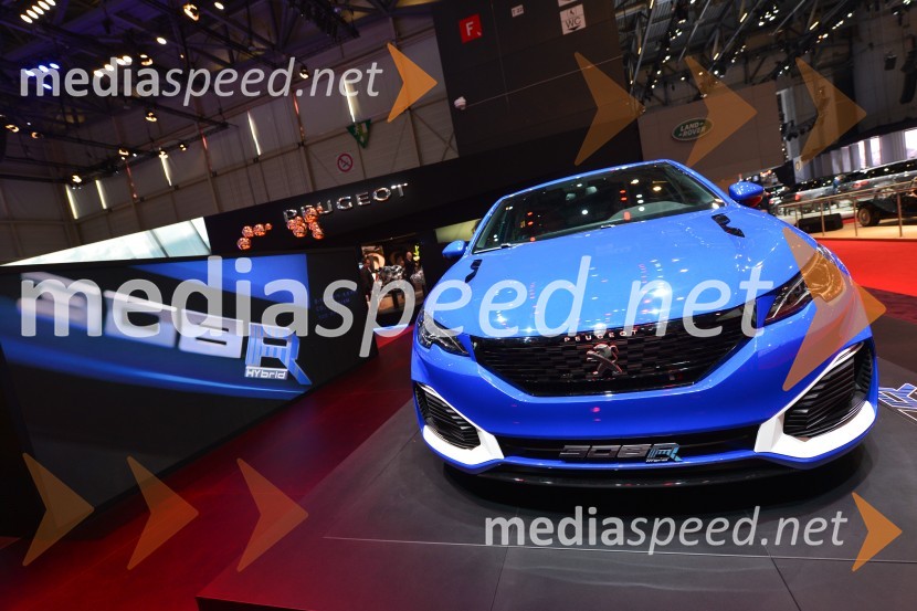 Peugeot 308 R Hybrid86. avtomobilski salon Ženeva 2016