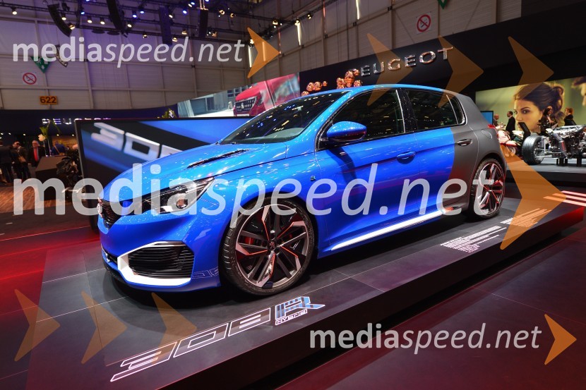Peugeot 308 R Hybrid86. avtomobilski salon Ženeva 2016