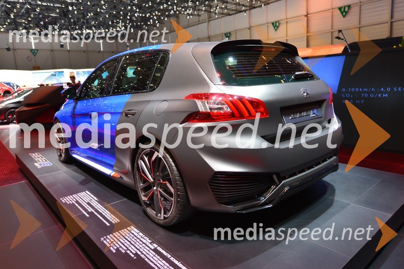 Peugeot 308 R Hybrid86. avtomobilski salon Ženeva 2016