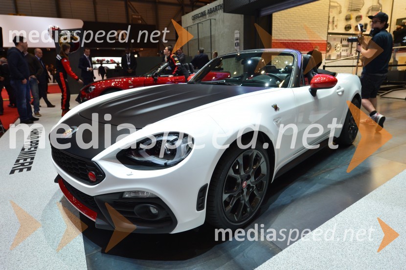 Fiat 124 Spider Abarth86. avtomobilski salon Ženeva 2016