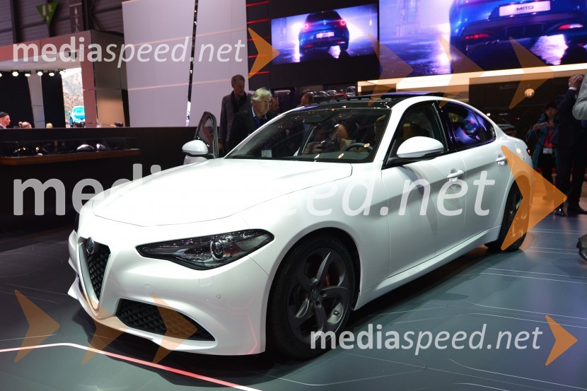 Alfa Romeo Giulia86. avtomobilski salon Ženeva 2016