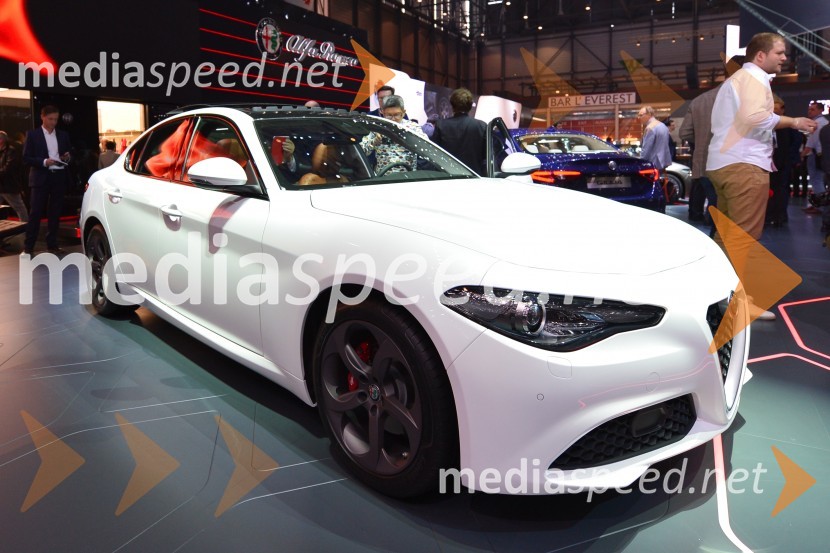 Alfa Romeo Giulia86. avtomobilski salon Ženeva 2016