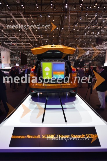 Renault Scenic86. avtomobilski salon Ženeva 2016