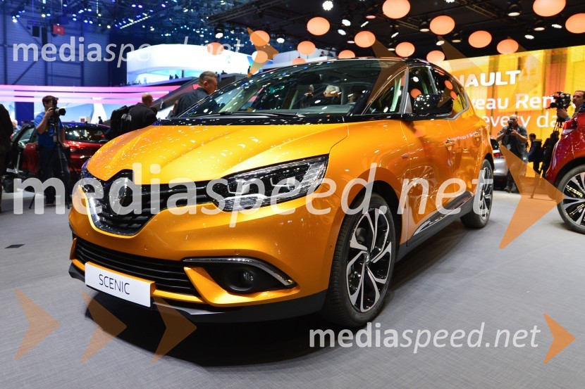 Renault Scenic86. avtomobilski salon Ženeva 2016