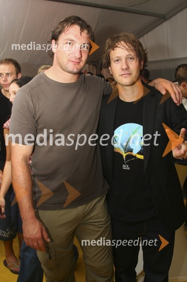  Primož Kozmus, slovenski atlet, metalec kladiva;  Klemen Slakonja, igralec, komik in TV voditeljKlemen Slakonja in vsi njegovi obrazi